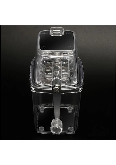 Jialan Buz Kırıcı El-krank Buz Tıraş Makinesi Ve Kar Koni Gri