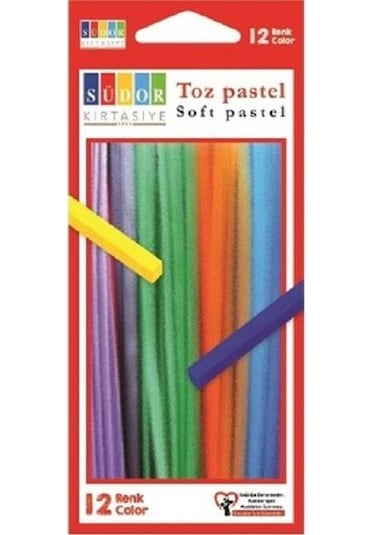Südor Toz Pastel Boya Soft 12 Renk
