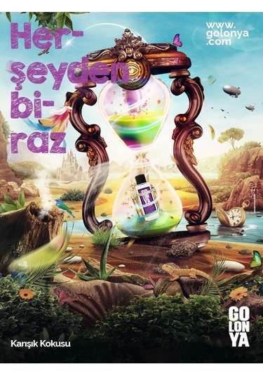 Golonya Karışım Kokulu Cam Şişe Kolonya 250 ML