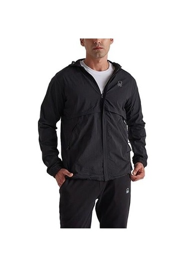 Over-Q Benetton Raincoat Antrasit