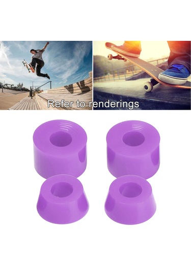 Homyl 4x 92a Kaykaylı Kamyon Burcu Longboard Yedek Burçlar Mor Mor Çok Renkli