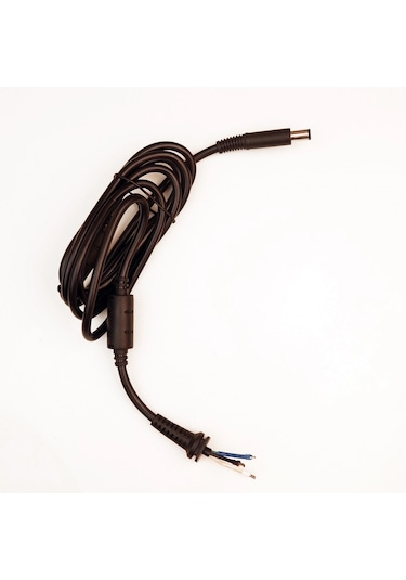 Notebook Adaptör Dc Kablo 7.4x5.0mm Hp / Dell Kalın Uyumlu 3xkablolu Uç 180w+