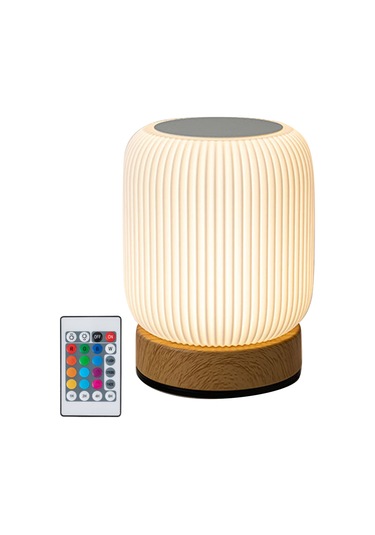 Skycity Rgb Led Akıllı Lamba: Dokunmatik & Uzaktan Kumandalı, Rgb Renk Değişimi, Müzik Senkronizasyonu, Zamanlayıcı Kapatma, Dahili Batarya İle Diğer