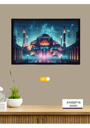 Tablo Pazarı Led Işıklı Tablo - Ayasofya