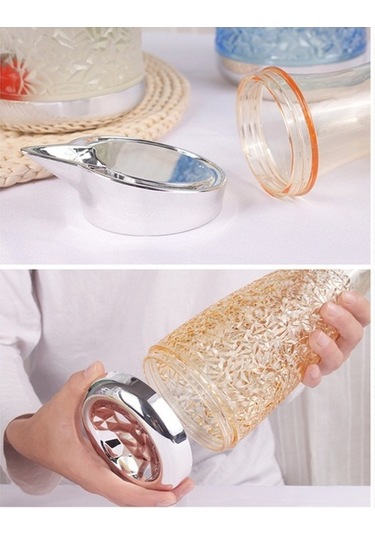 Dancemonkey Elmas Dokulu Meyve Suyu Sürahisi Kırılmaya Dayanıklı Home Suyu Fıçı