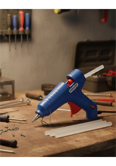 Pratik Kullanımlı 60 W Silikon Tabancası 11 Mm Silikon Uyumlu 5 Silikon