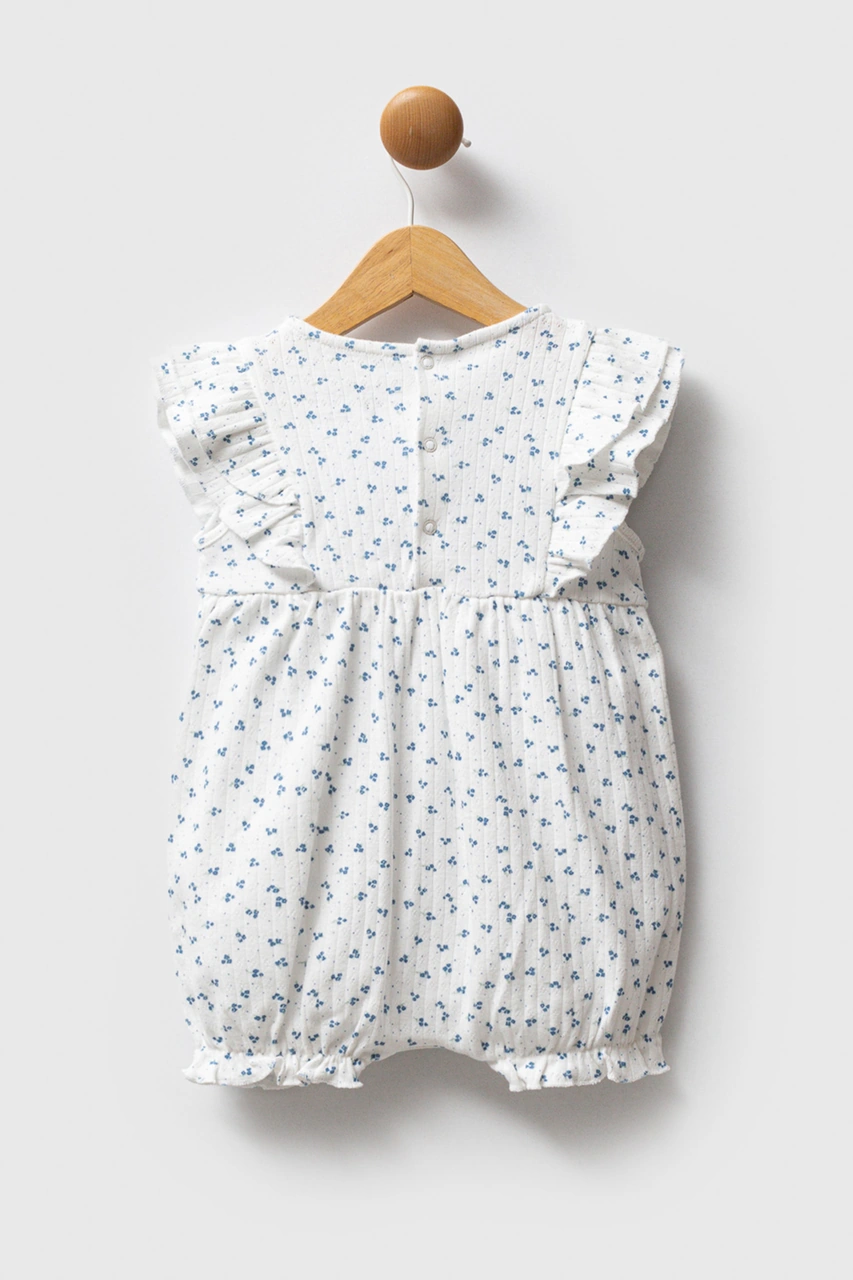 U.s. Polo Assn. Kız Bebek Mavi Pijama Takım 50322897-vr036 Mavi