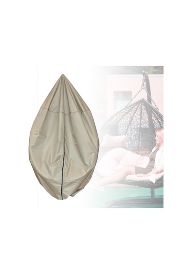Suntek Veranda Asılı Yumurta Sandalye Kılıfı Bahçe Hava Altın Çap 147cm