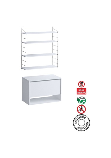 Decormet Pomme Raf Kitaplık Dec0017 Diğer