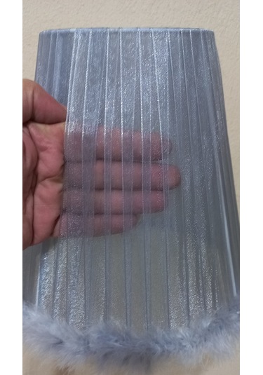 N-49 Gri Organze Yatak Odası Çocuk Ve Bebek Odası Avize Gri