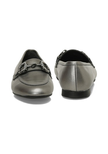 Butigo 25s-701 5fx Kursun Kadın Loafer 000000000101983240 Gri