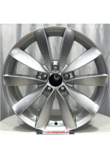 5 108 16 6.5 Et35 Ch67.1 16271 Full Silver Lugano Jant