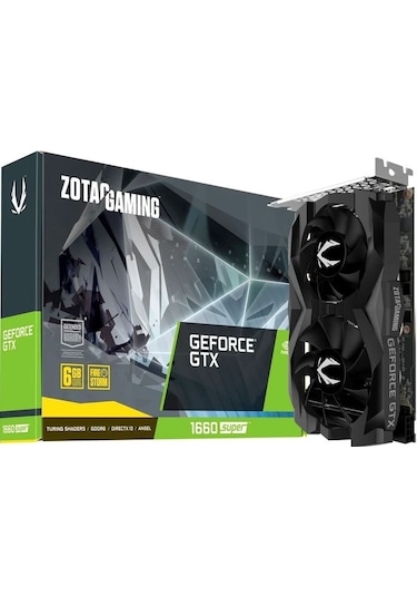 Zotac NVIDIA GeForce GTX 1660 Super Gaming ZT-T16620F-10L 6 GB 192 Bit GDDR6 Ekran Kartı