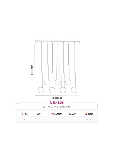 Nevo Dekoratif Sarkıt Ns341,06