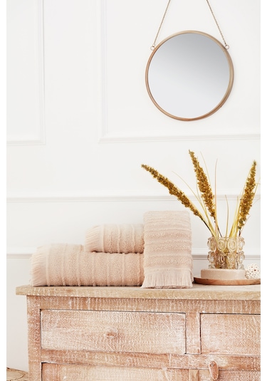 Sadem Organik Linden El Ve Yüz Havlusu 50x90 Cm Bej