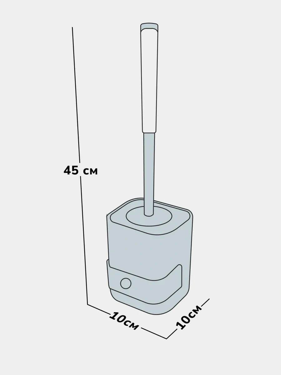 Bawar Silikon Tuvalet Fırçası 255371118 Beyaz
