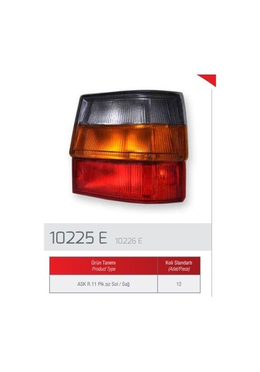 Farba 10226d Stop Lambası Sag R11