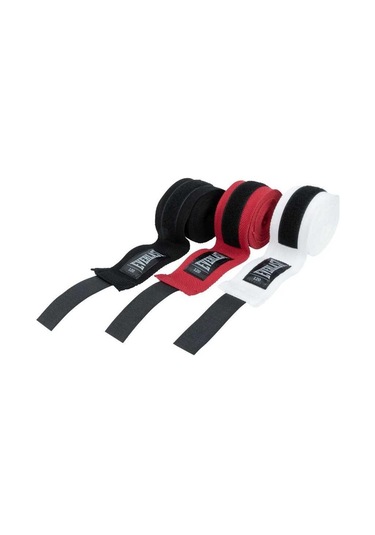 Everlast Core Handwraps 3 Pack Black/whıte/red 305 Cm P00003251 Çok Renkli