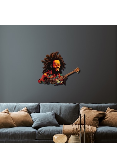 Bob Marley Metal Tablo