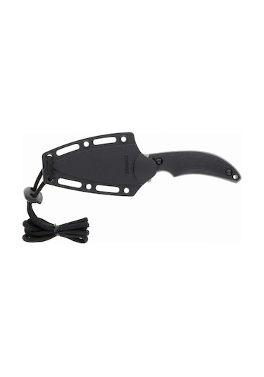 Schrade Usa Adder Fıxed Blade Boyun Kamp Bıçağı 1182521 Siyah