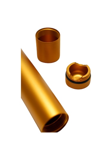 Premiumquality Sarı Tekli Metal Puro Tüpü - Tr9667