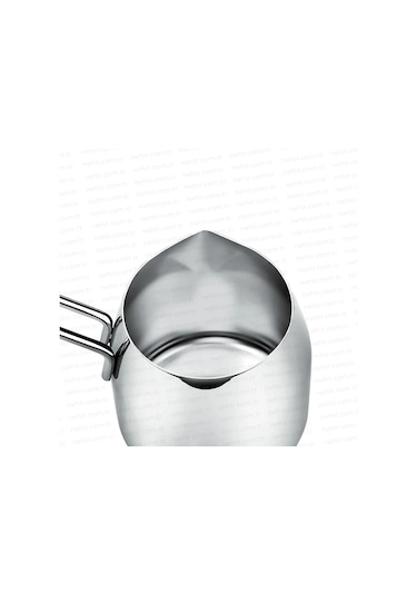 Nehir Modern 4 Parça Standlı Paslanmaz Çelik Cezve Seti