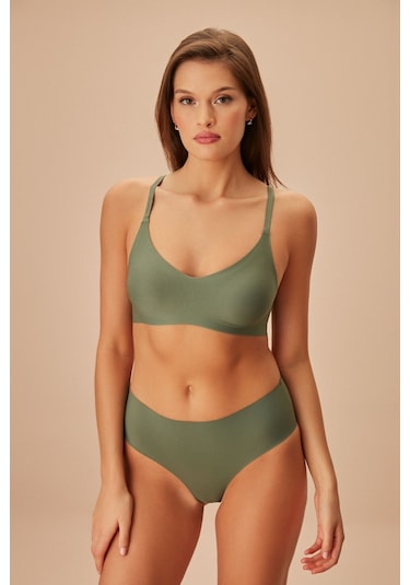 Suwen Invisible Soft Sütyen Sw5985187 Haki