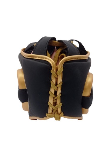 Dragondo 11746-p Yanakları Korumalı Kask Siyah - Altın