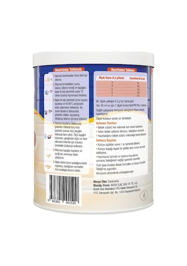 Evolvia Nutripro Plus 1 Bebek Maması 400 G