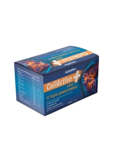 Active Plus Collagtive Liquid Shot Takviye Edic Gıda 30 Flakon