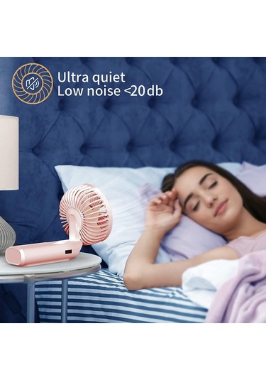 Jialan El Fanı, Taşınabilir Fan, 4000mah Şarj Edilebilir Kişisel