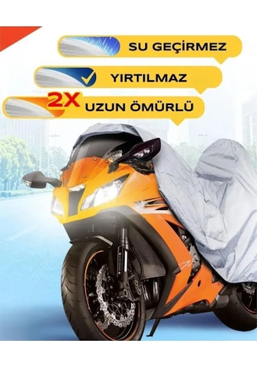 Suzuki Vl 800 Intruder Gri Motosiklet Brandası Premium Kalite