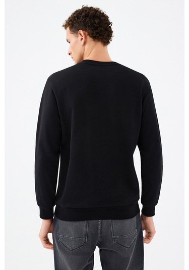 Loft Erkek Sweatshirt Siyah