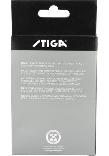 Stiga Cup 6lı Masa Tenisi Pinpon Topu Turuncu 1110-2503-06