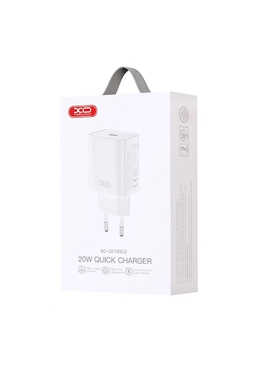 Xo Hızlı Şarj Adaptörü Ce15 20w Max Power Akım Korumalı Hızlı Şar