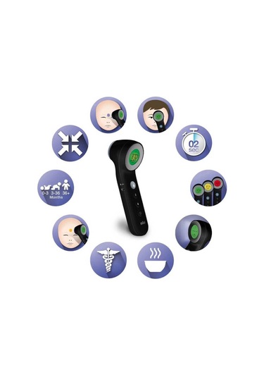 Braun BNT400WE Temassız Ateş Ölçer