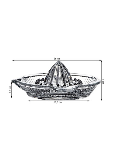 Jialan Limon Sıkacağı Ev Cam El Pres Sıkacağı Qp Şeffaf