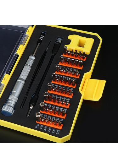 Singree 52'li Profesyonel Vidalı Tornavida Seti - Dizüstü, Telefon, Saat Tamiri İçin Çok Fonksiyonlu