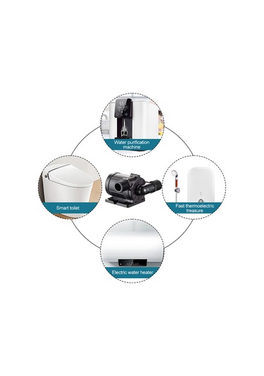 Lemestar 12v 30w Dc Süper Boost Pompa - 12m Yükseklik, 700l/h Akış, Ip68 Koruma - Fırça, Masaüstü Bulaşık Makinesi, Su Sirkülasyonu İçin