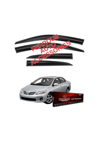 Toyota Corolla Ferrous Cam Rüzgarlığı 4lü 2007 2012
