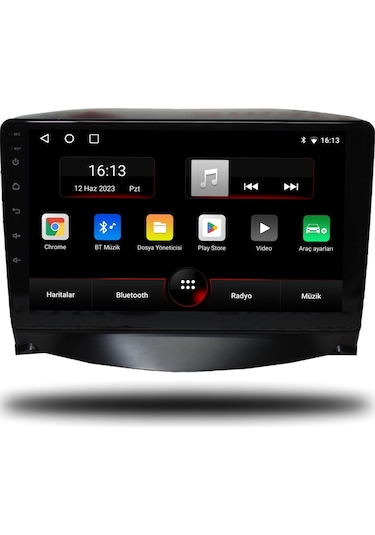 Navmina Peugeot 206+ Android Carplay Multimedya 2006-2012 2gb Ram + 32gb Hafıza + 4 Çekirdek