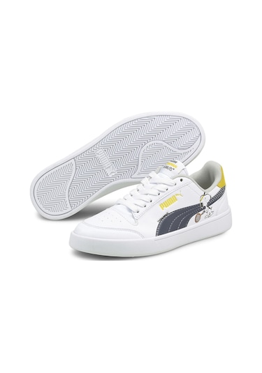 Puma X Peanuts Shuffle Kadın Ayakkabı Beyaz 37573901 B-125 001