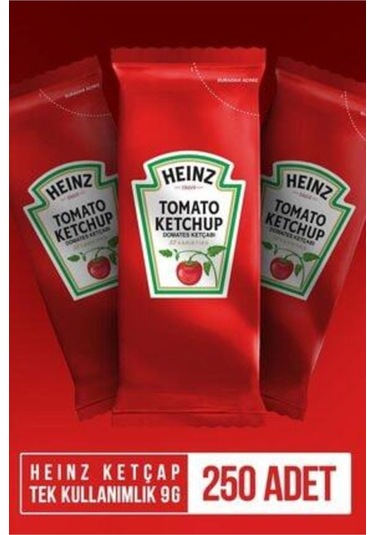 Ketçap Pp Sachet Tek Kullanımlık 250 9 Gr