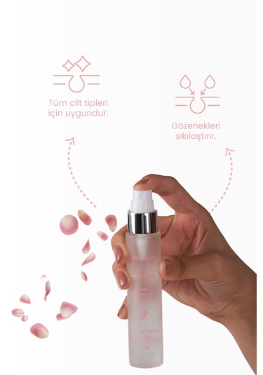 Bade Natural Gözenek Sıkılaştırıcı Doğal Gül Suyu Tonik 30 Ml