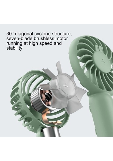 Ykd Store Mf021 Usb Tavşan Taşınabilir Fan Bvzz77 Beyaz