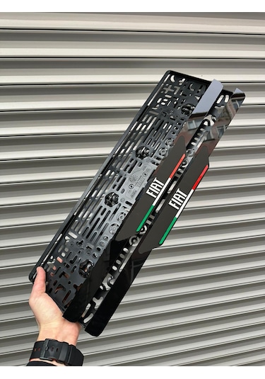 Vipplaka Fiat Uyumlu Ortası Mat Plakalık