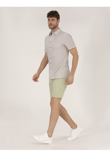 Pierre Cardin Erkek Açık Yeşil Şort / Bermuda 50264863-vr092 Açik Yeşil