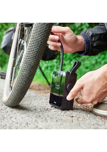 Hoto Taşınabilir Elektrikli Lastik Şişirme Cihazı Qwcqb001