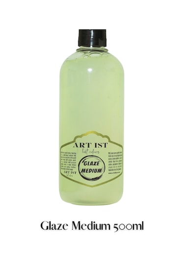 Glaze Medium 500ml - Ahşap, Taş Tozu, Hobi, Dıy Glazemedium500