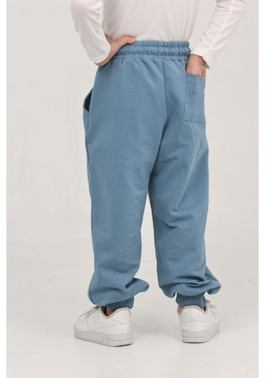 Toontoy Erkek Çocuk Skate Baskılı Eşofman Alt Antrasit Melanj